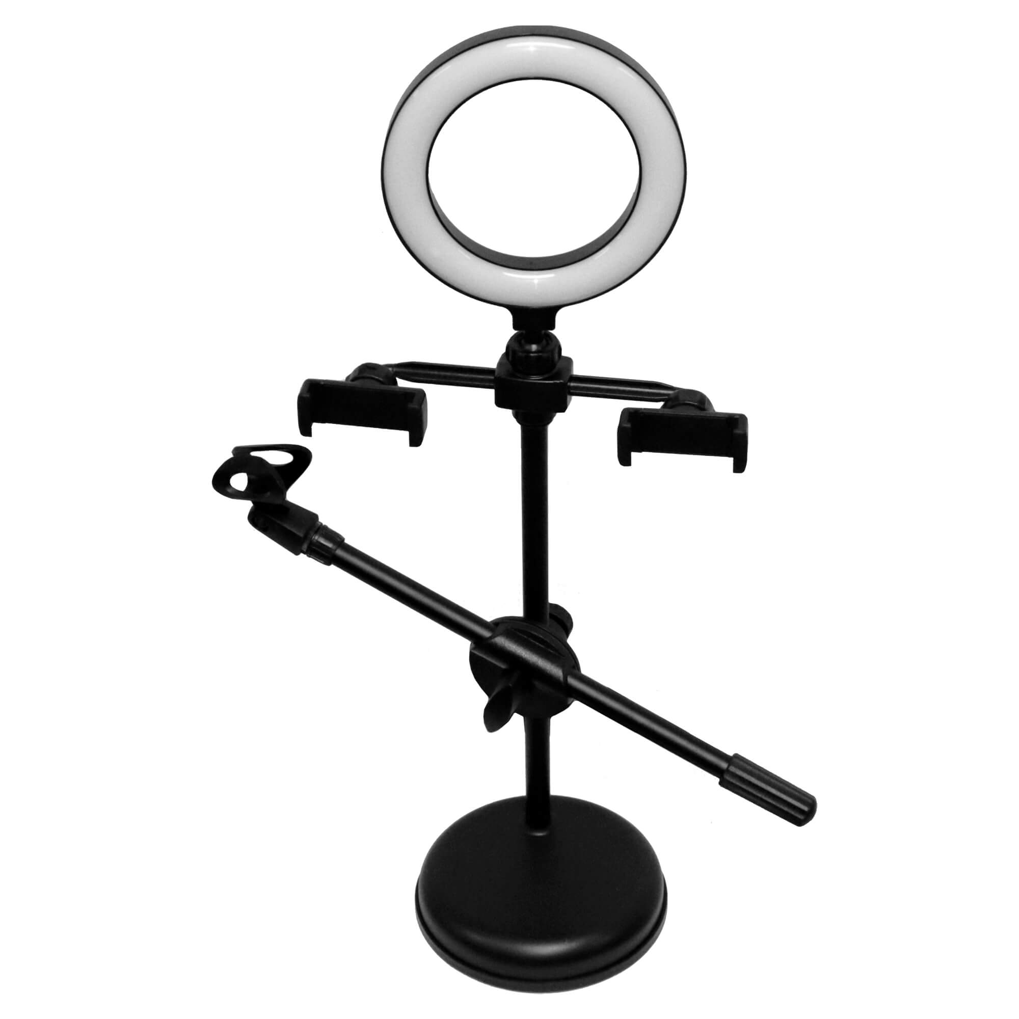 Luces led tipo aro c/pedestal p/cel y mic - Imagen 3